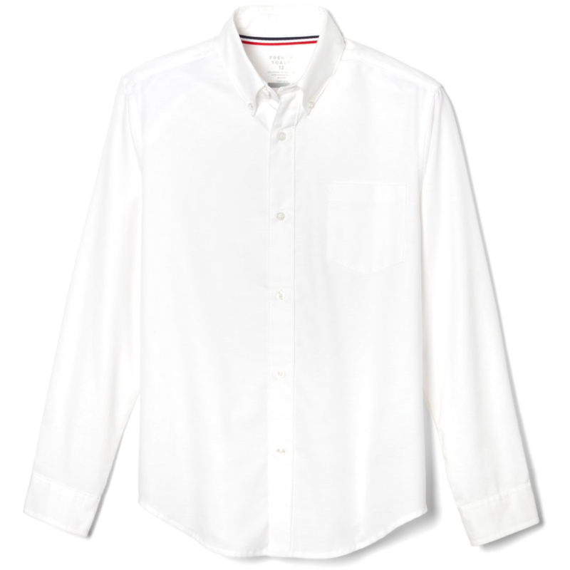 KINGS ACADEMY-CA - Co-Ed Youth / Adult Long Sleeve Oxford Shirt - No Logo