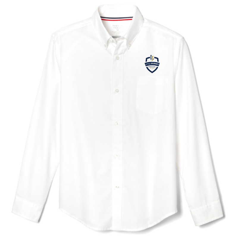 Little Journey Preschool - Boy's / Young Men's Long Sleeve Oxford Shirt