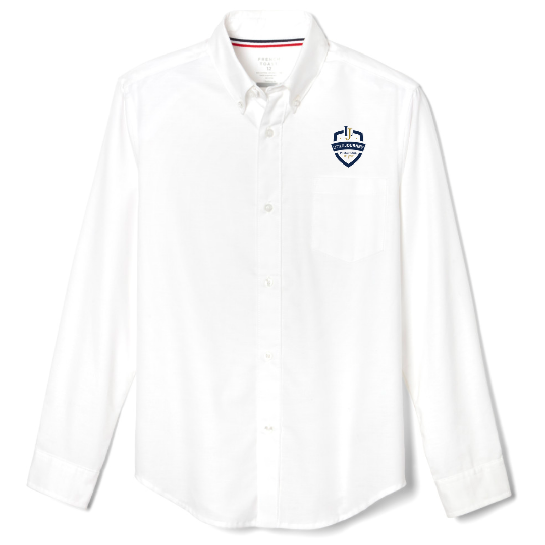 Little Journey Preschool - Boy's / Young Men's Long Sleeve Oxford Shirt