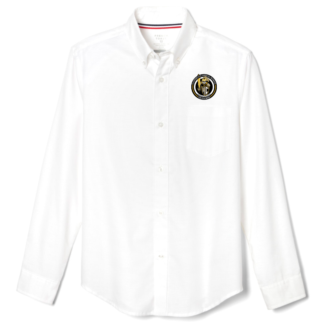 The Masters Class - Boy's / Young Men's Long Sleeve Oxford Shirt