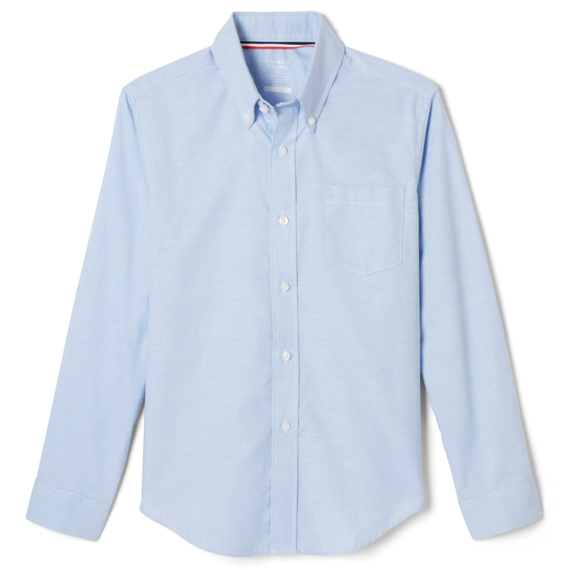St. Peter Lutheran - Boy's / Young Men's  Long Sleeve Oxford Shirt - No logo