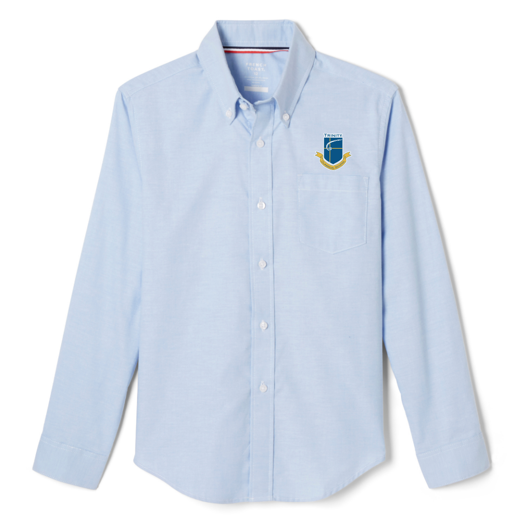 Trinity Classical School - Boy's / Young Men's Long Sleeve Oxford Shirt