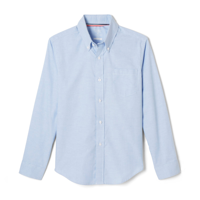 Arete Hall- Boy's / Young Men's  Long Sleeve Oxford Shirt - No logo