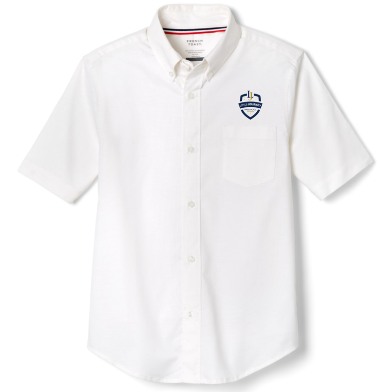 Little Journey Preschool - Boy's / Young Men's Short Sleeve Oxford Shirt