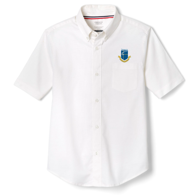 Trinity Classical School - Boy's / Young Men's Short Sleeve Oxford Shirt