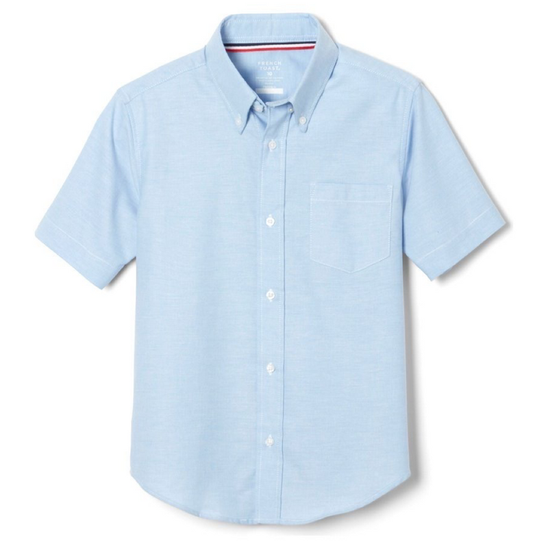 Mission Grammar - Young Men's Short Sleeve Oxford Shirt