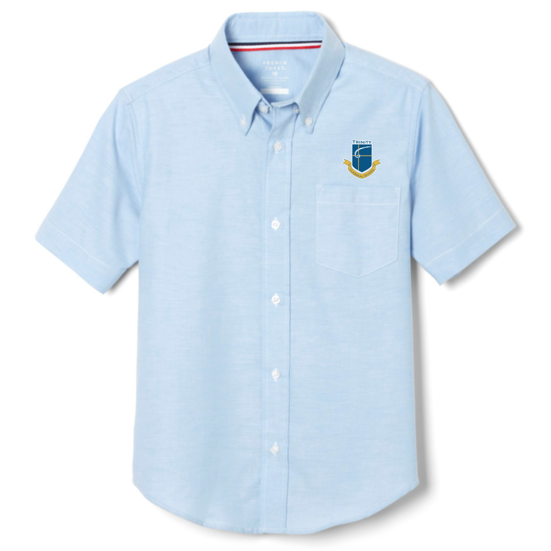 Trinity Classical School - Boy's / Young Men's Short Sleeve Oxford Shirt