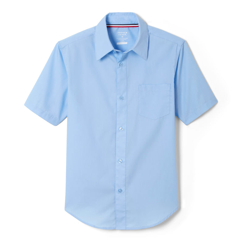 French Toast Husky Short Sleeve Dress Shirt