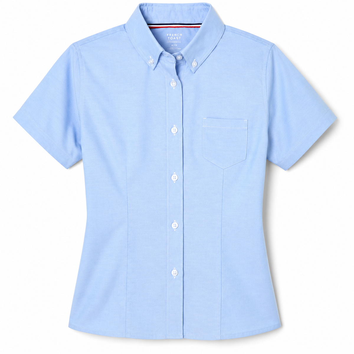 St. Peter Lutheran - Girl's / Women's Short Sleeve Feminine Fit Oxford Shirt - No Logo