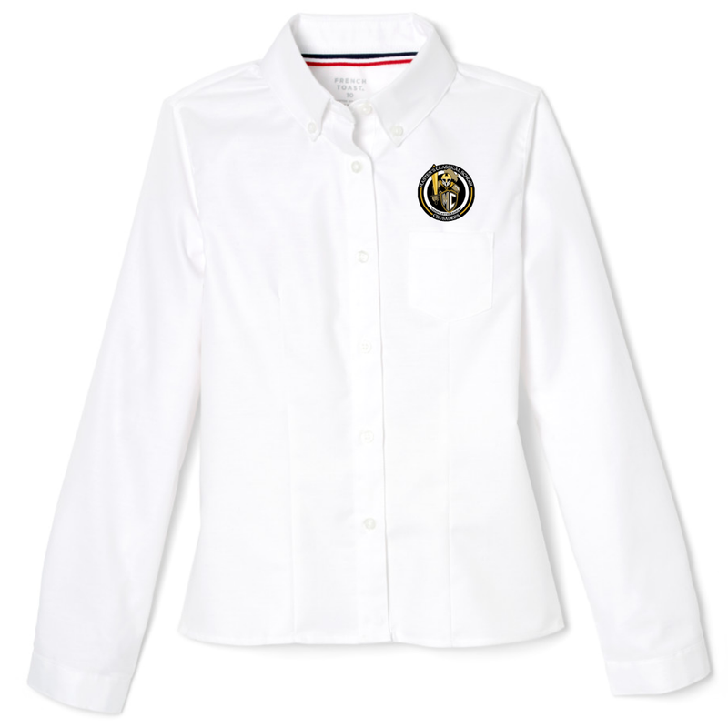 The Masters Classical - Girl's / Young Women's Long Sleeve Fitted Oxford Shirt