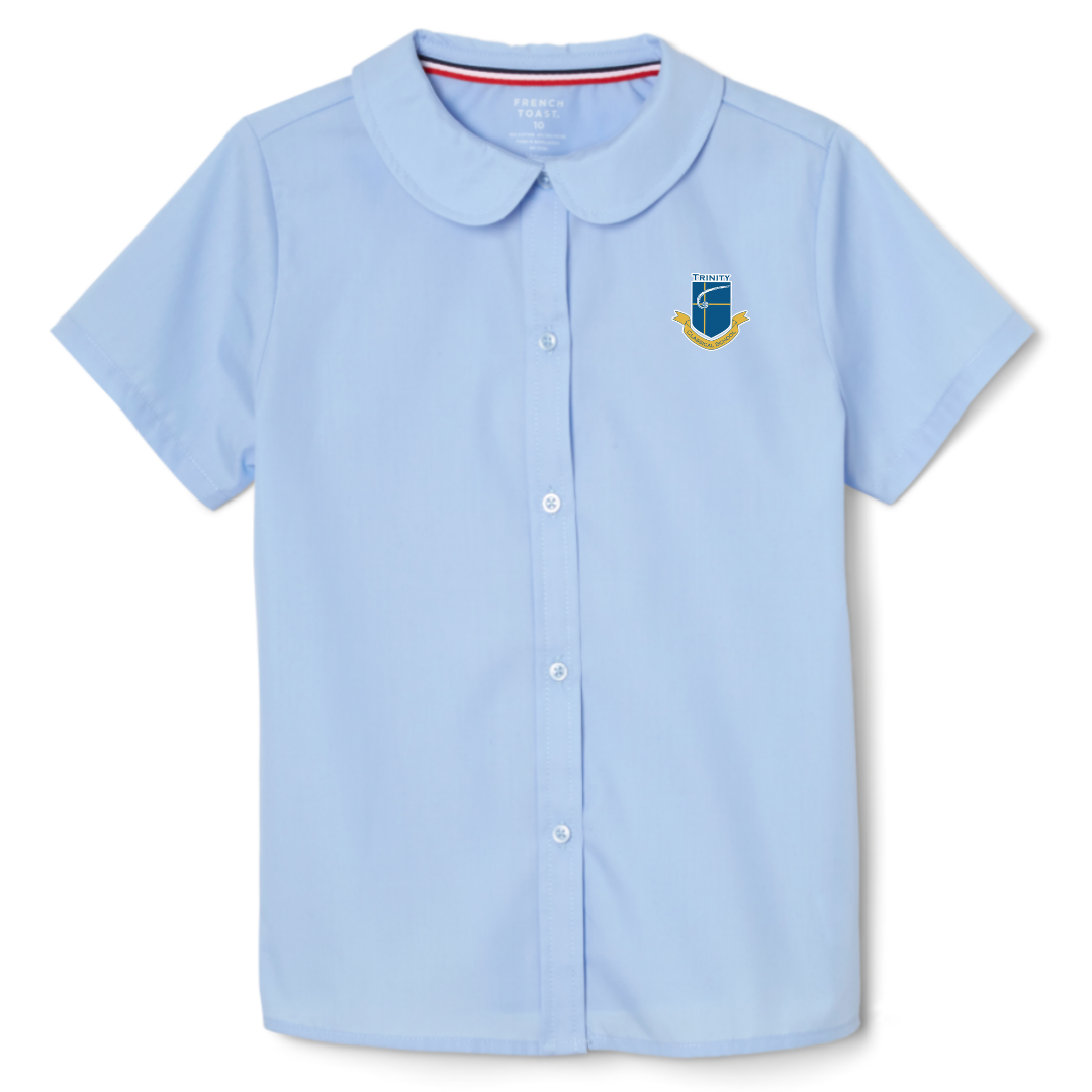 Trinity Classical School - Girl's Short Sleeve Peter Pan Collar
