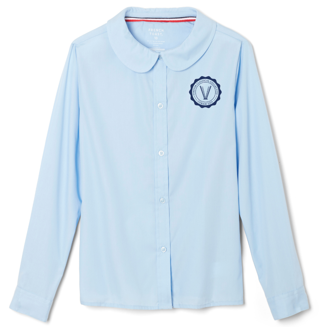 Veritas Classical - AR - Girl's Long Sleeve Peter Pan Blouse