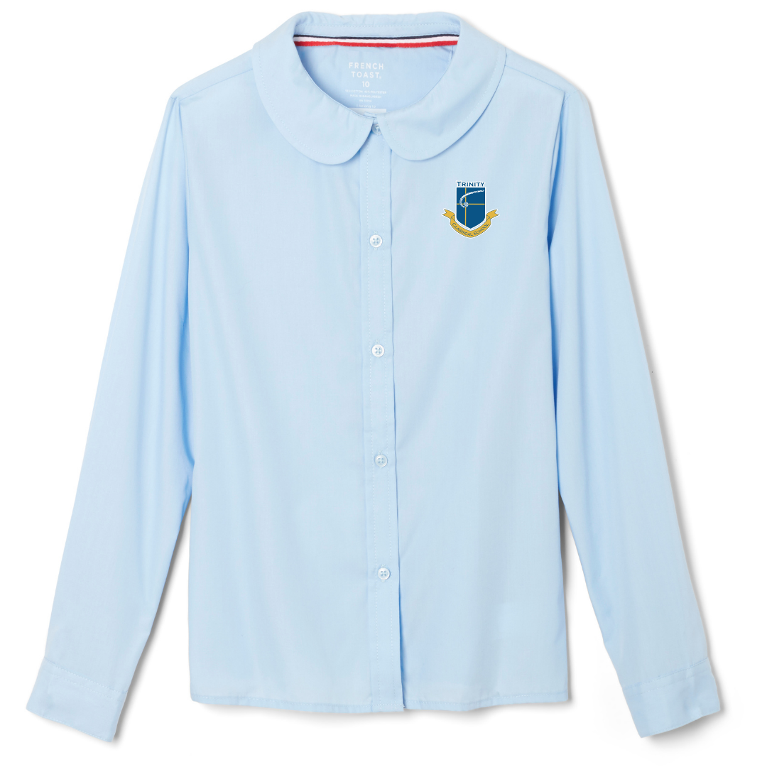 Trinity Classical School - Girl's Long Sleeve Peter Pan Blouse
