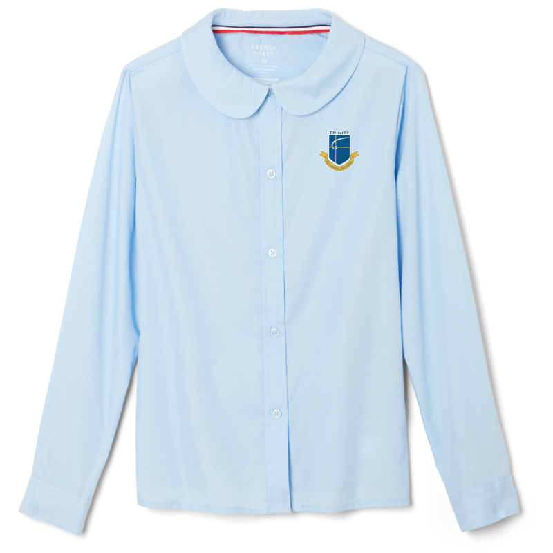 Trinity Classical School - Girl's Long Sleeve Peter Pan Blouse