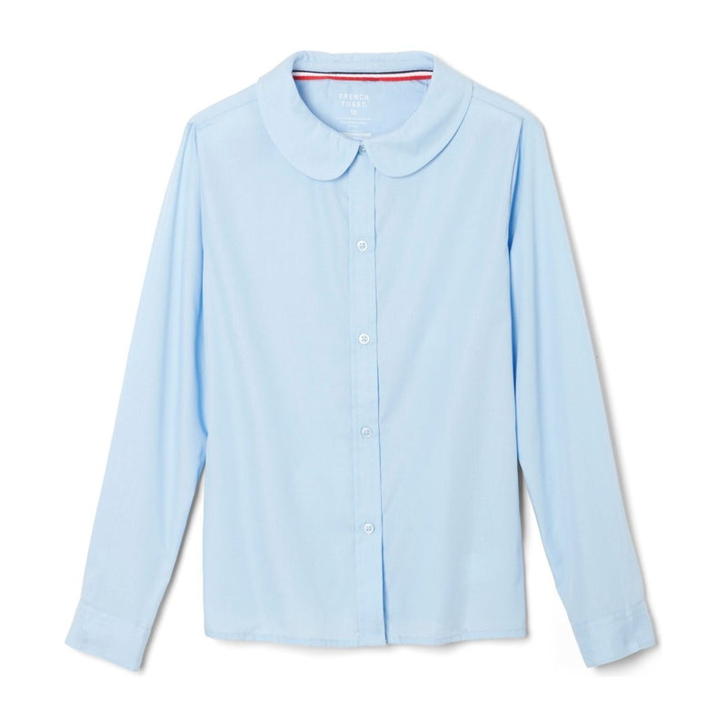 St. Bridget School - Girl's Long Sleeve Peter Pan Blouse - No Logo
