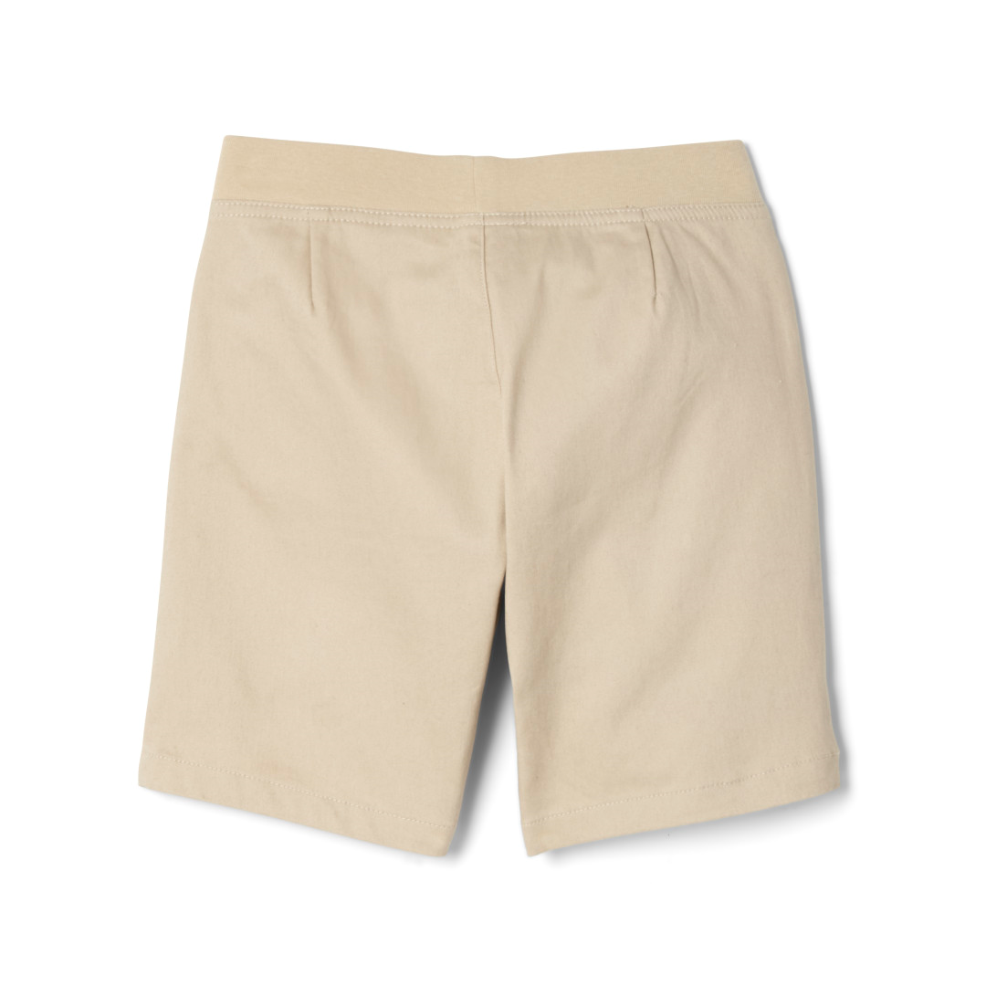 Girls Stretch Pull-On Tie Front Shorts