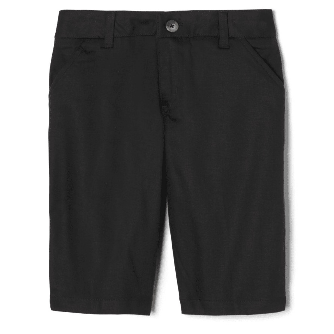 Girl&#39;s Plus Size Stretch Twill Bermuda Shorts