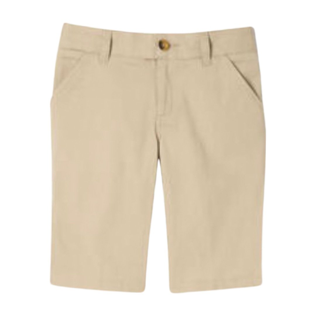 Women's shops plus size khaki bermuda shorts