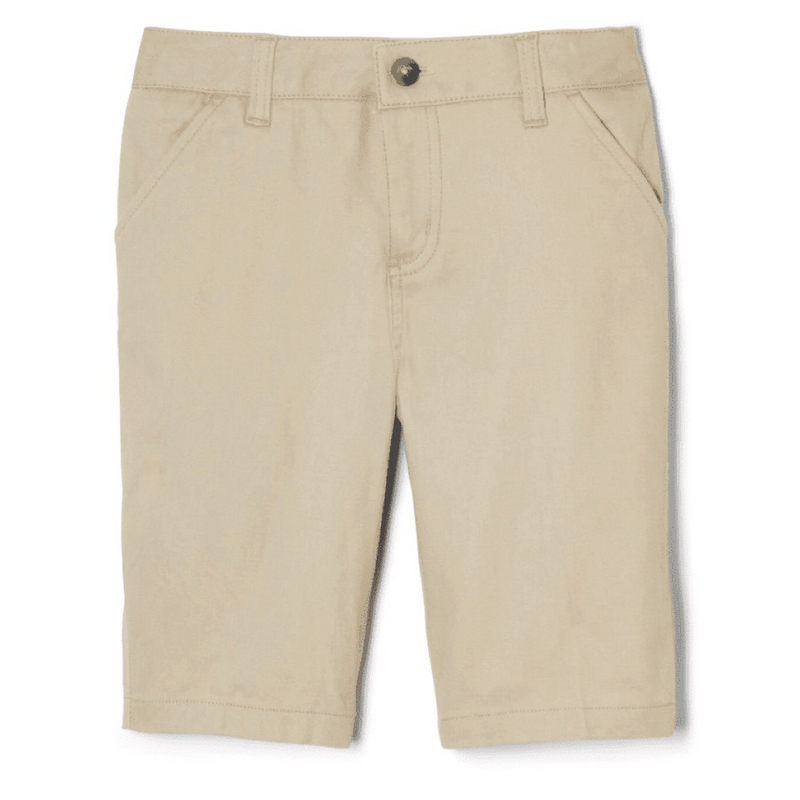 Girl's Stretch Twill Bermuda Shorts