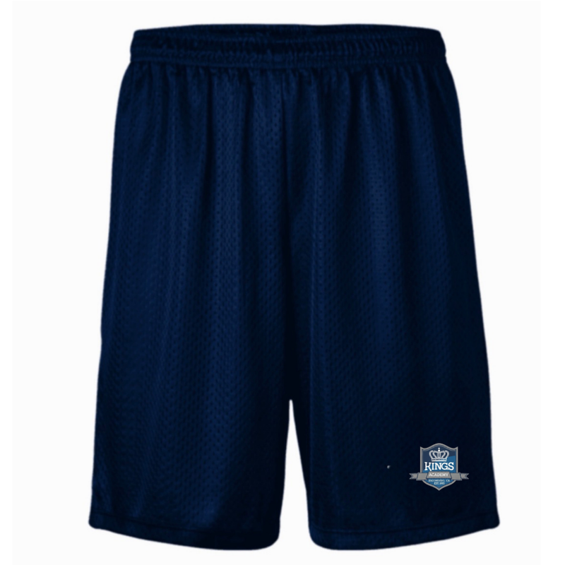 KINGS ACADEMY-CA - Boy's Youth / Adult Navy Gym Shorts