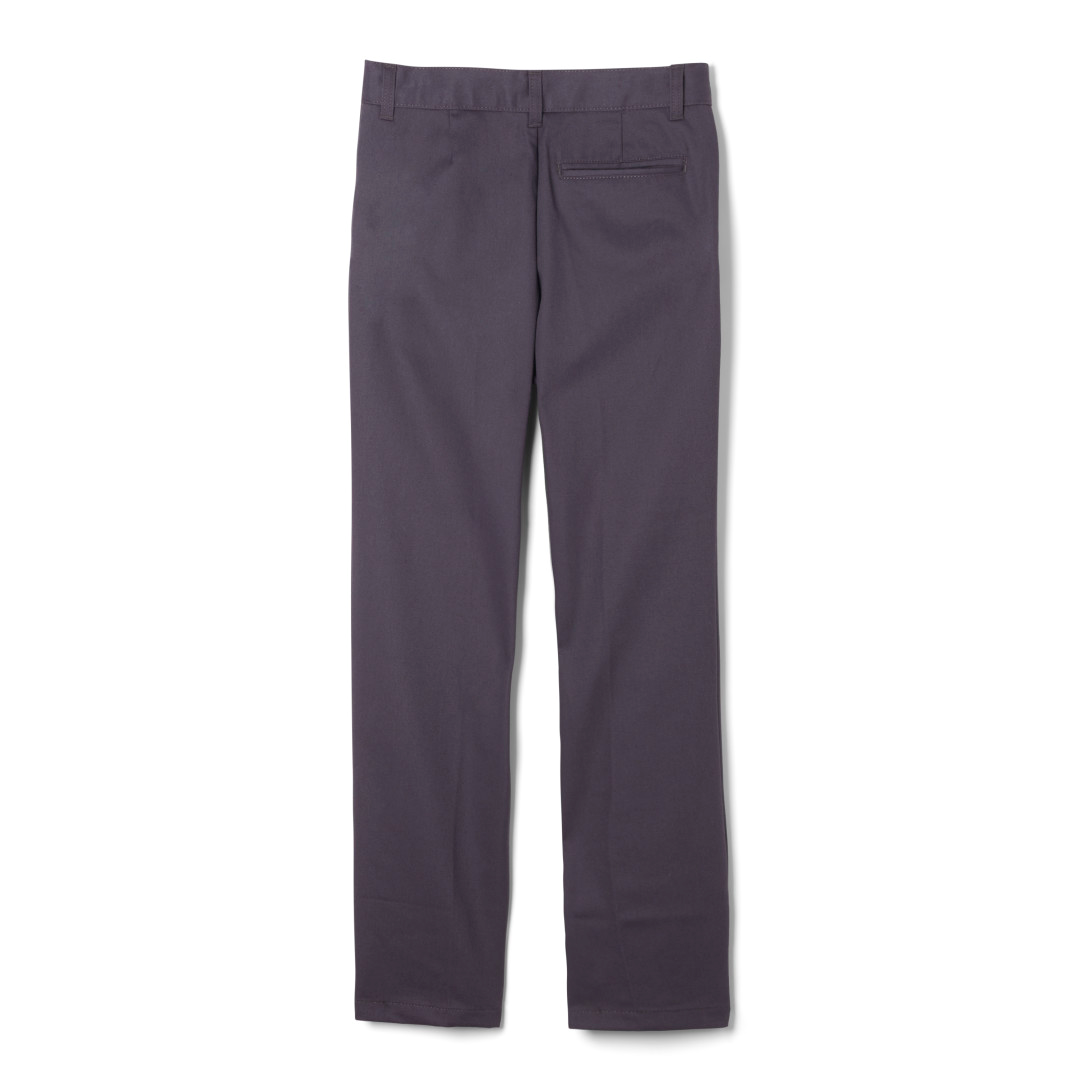 Boy's Husky Relaxed Fit Twill Pants