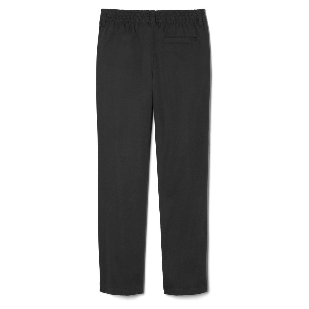 Boys' Relaxed Fit Pull-On Pants - Black - Metro School Uniforms