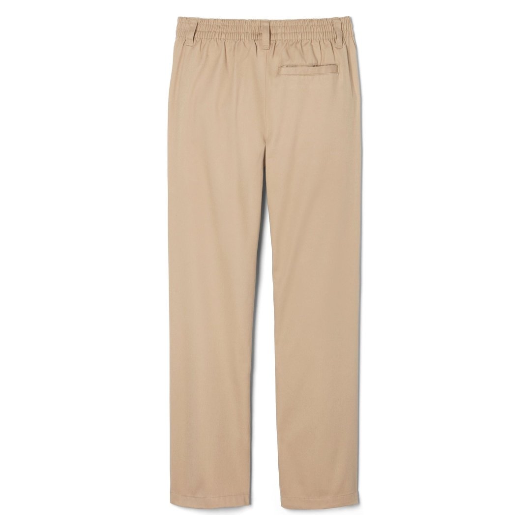 Co-Ed Relaxed Fit Pull-On Pants - Khaki