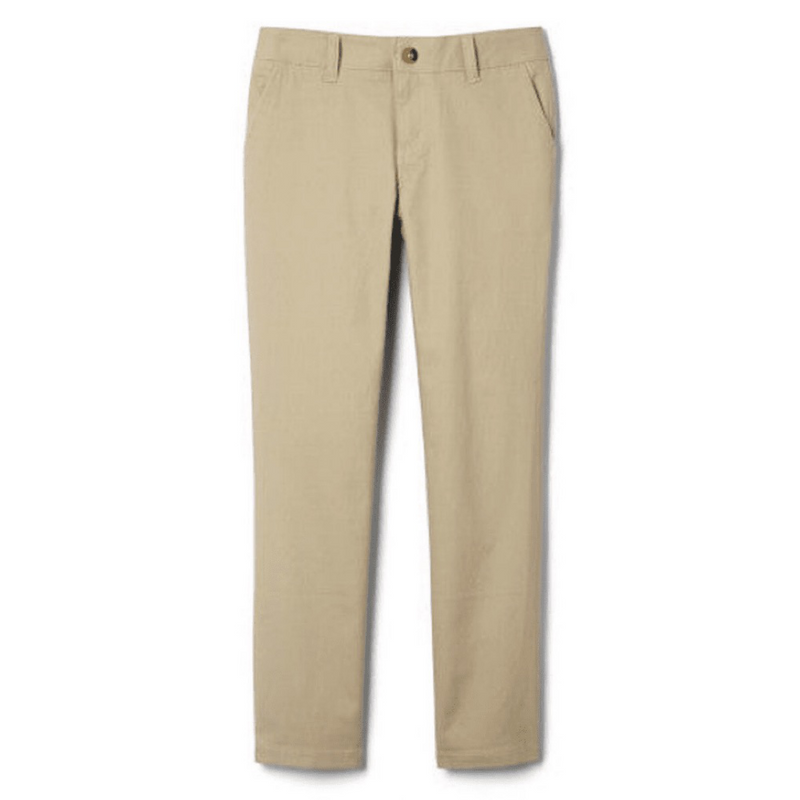 Academy of Pacific Rim- Girl's / Young Women's Stretch Twill Straight Leg Pants