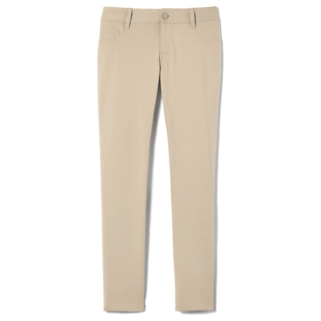 Plus Size Stretch Ponte Knit Skinny Pants