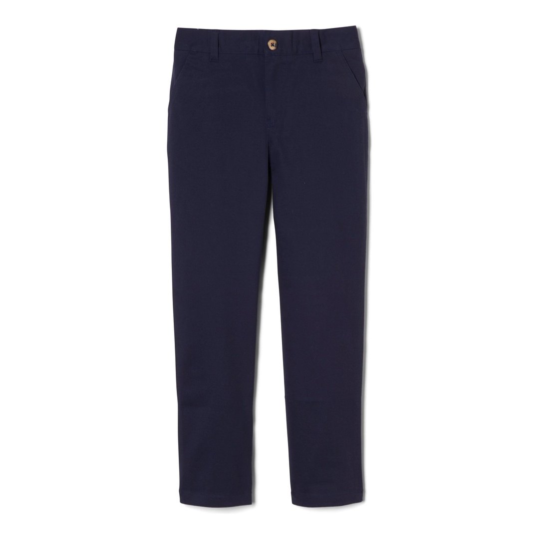 Boys&#39; Straight Fit Chino Pants with Power Knees - Navy