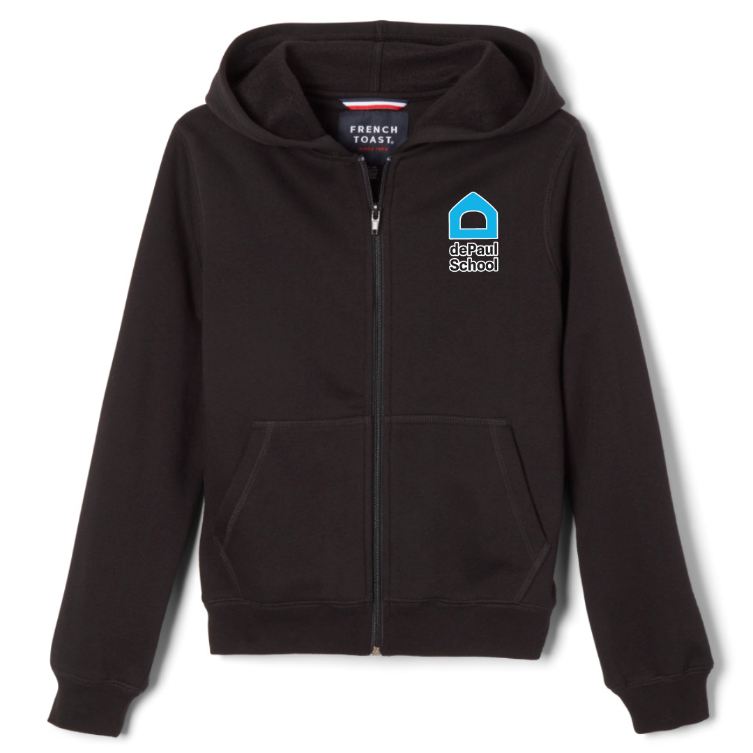 The DePAUL School - Co-Ed Full Zip Hooded Sweatshirt - Youth / Adult