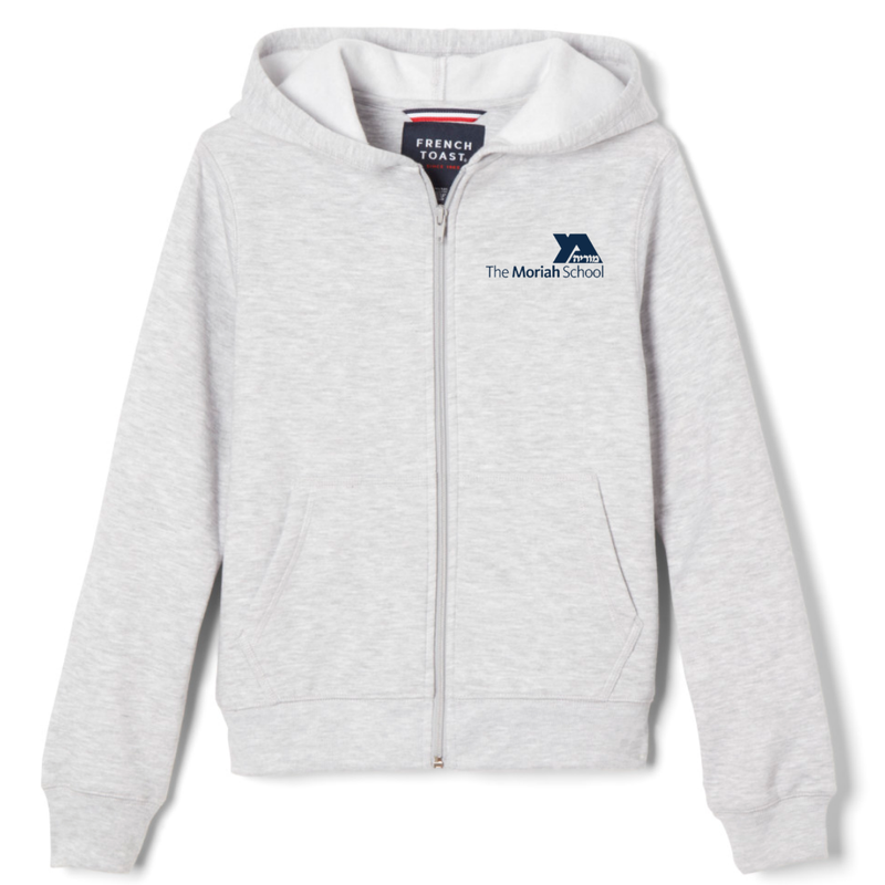 MORIAH - Co-Ed Youth / Adult Full Zip Hooded Sweatshirt
