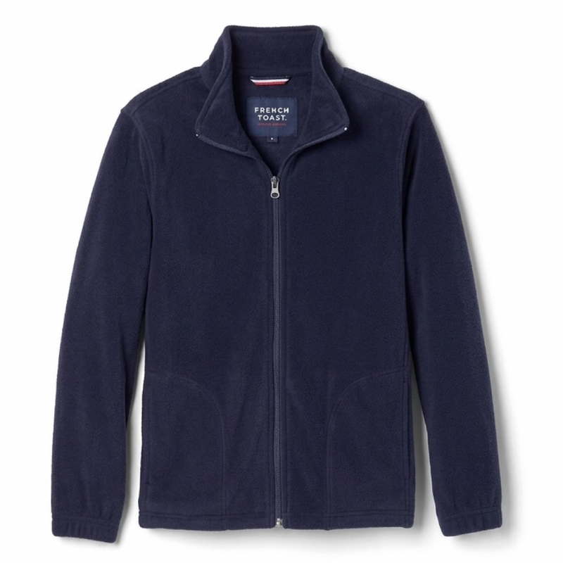 French Toast Adult Full Zip Microfleece Jacket