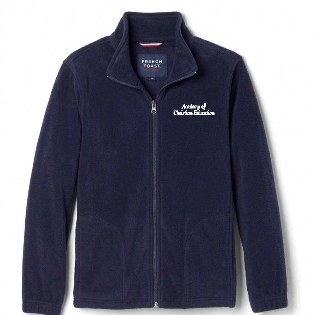 Academy of Christian Education - Youth / Adult Co-Ed Full Zip Microfleece Jacket