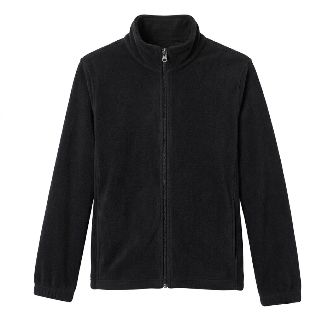 KINGS ACADEMY-CA - Youth / Adult Co-Ed Full Zip Microfleece Jacket - No Logo