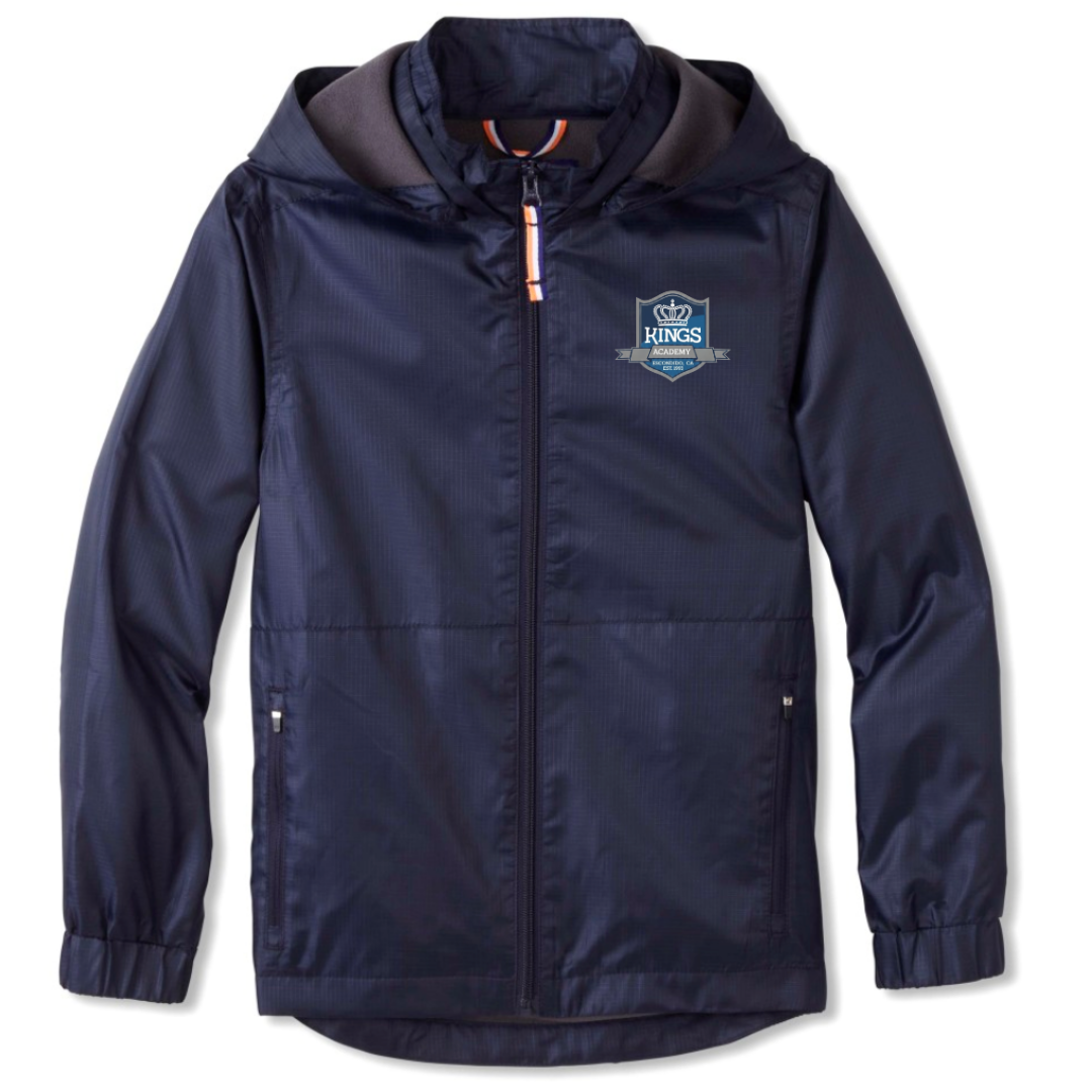 KINGS ACADEMY-CA - Co-Ed Youth / Adult Removable Hood Jacket