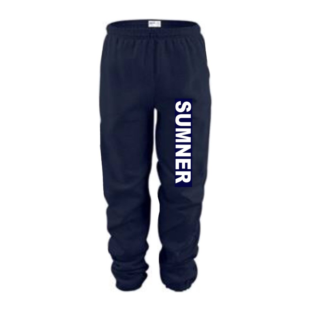 Sumner Elementary Navy Sweatpants - Kids