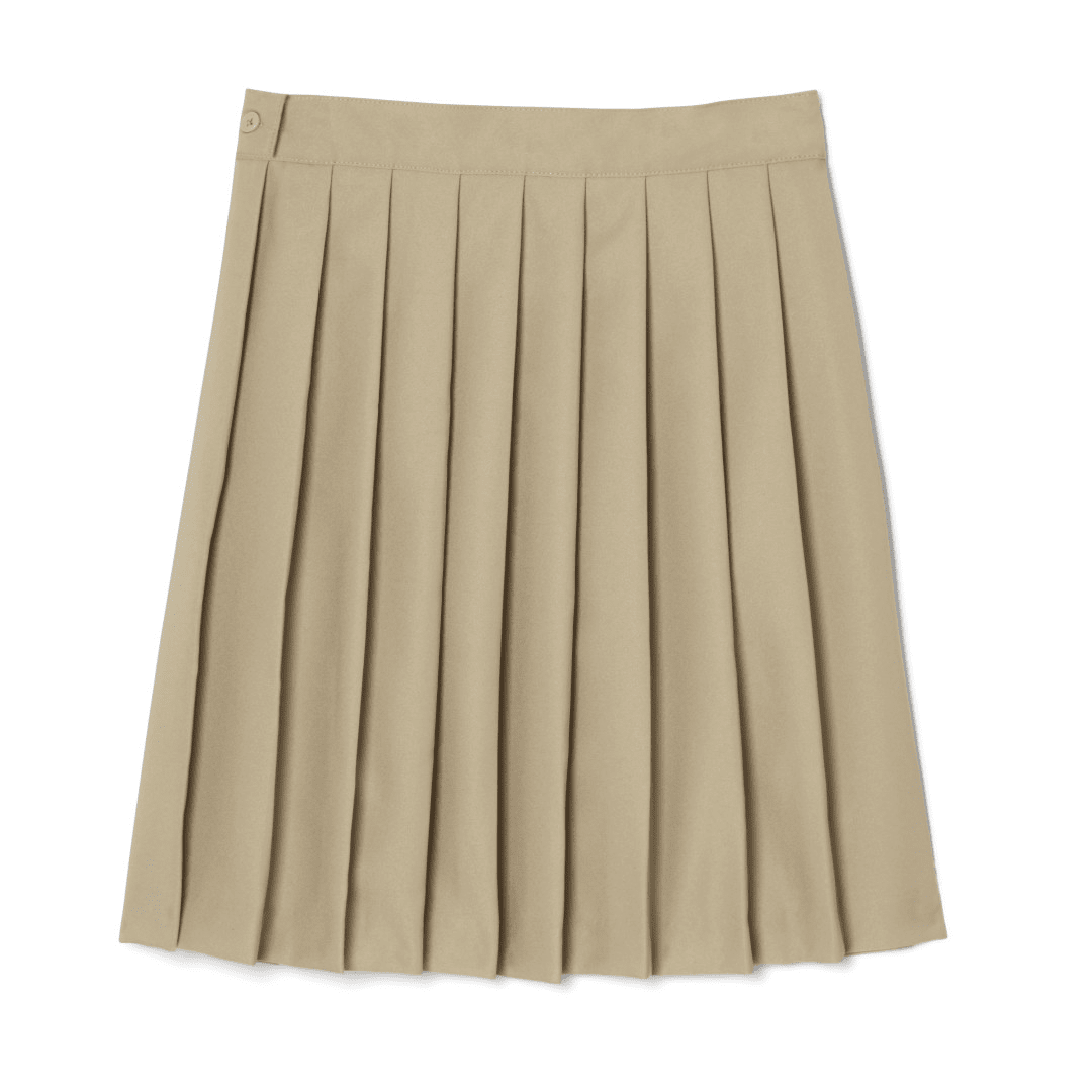 St. Mary's Catholic School - Women's Pleated Skirt Below The Knee