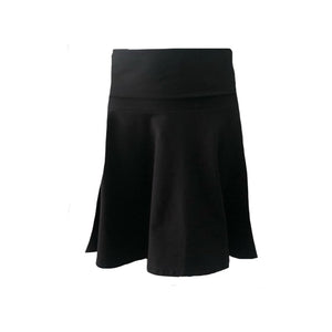 Modesty Rollover Skirt- Juniors - Black