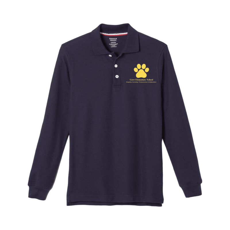 Henry Grew Elementary Long Sleeve Polo - Husky Kids