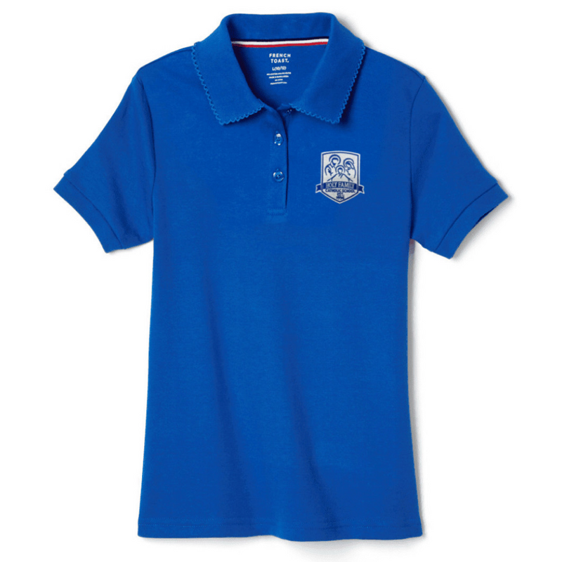 Holy Family Catholic School  - Girl's Short Sleeve Picot Collar Polo