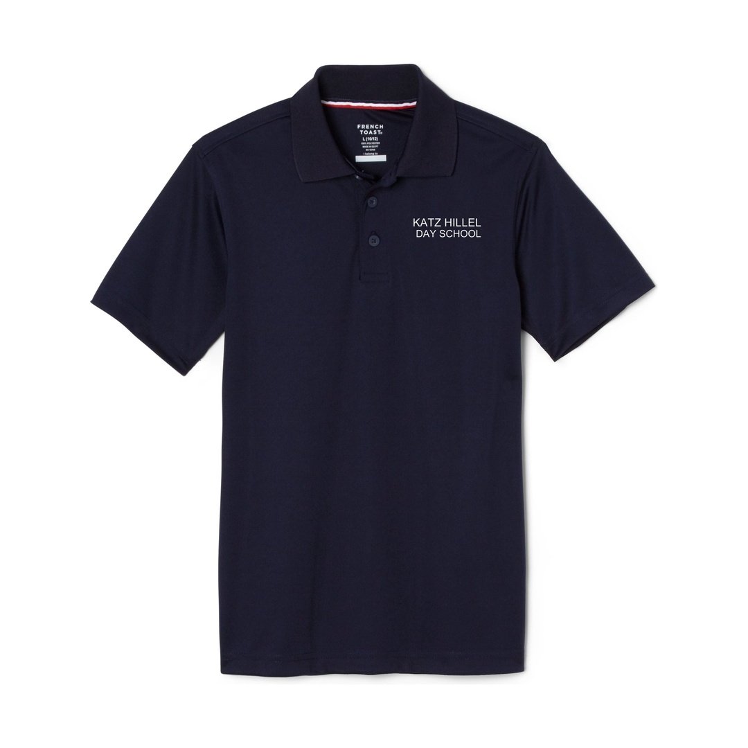 Katz Hillel Day School - Short Sleeve Dri-Fit Polo - Adult