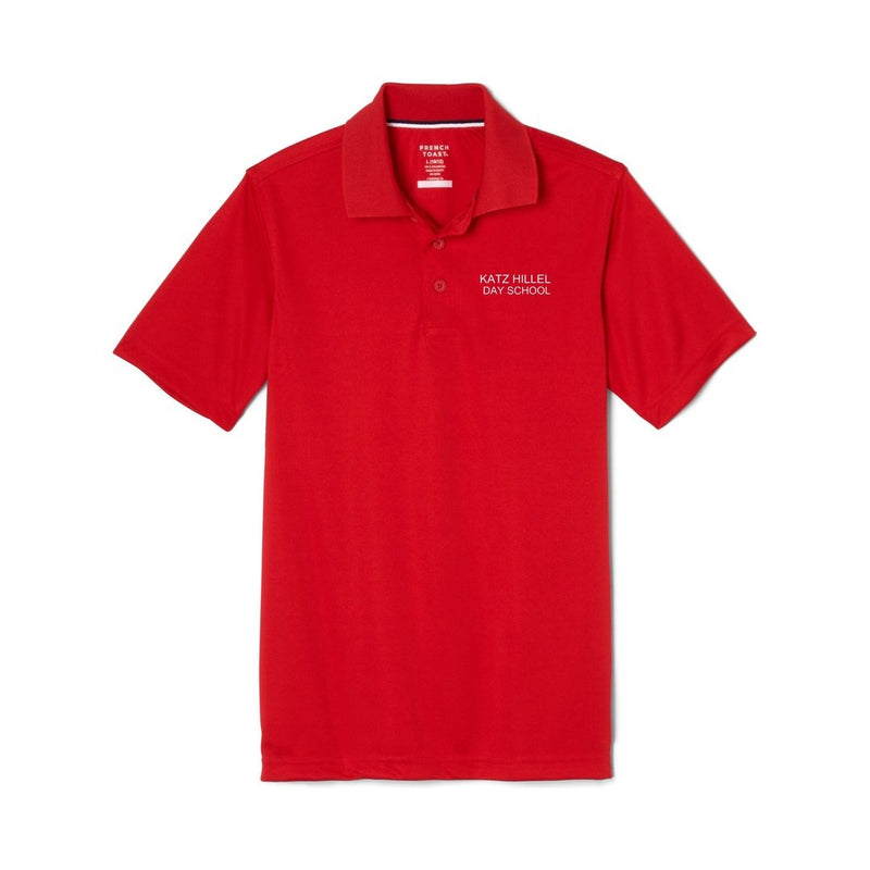 Katz Hillel Day School - Short Sleeve Dri-Fit Polo - Adult