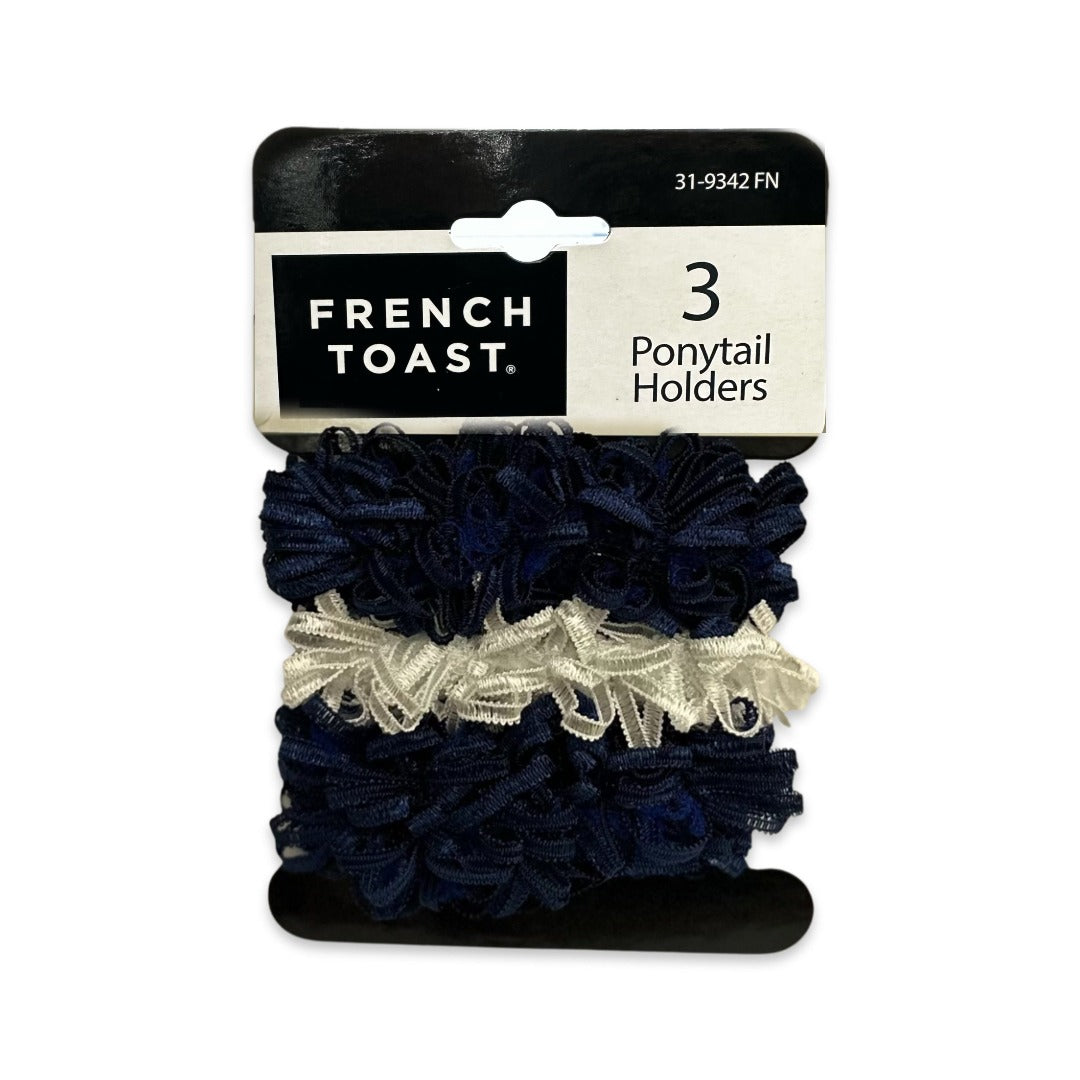 3 Loopy Ponytail Holders