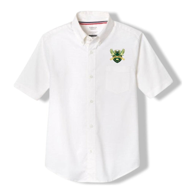 Aukela - Co-Ed Youth / Adult Short Sleeve Oxford Shirt
