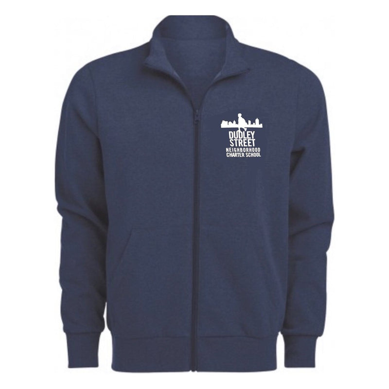 Dudley Street Charter Full Zip Mock Neck Fleece Sweatshirt - Adult