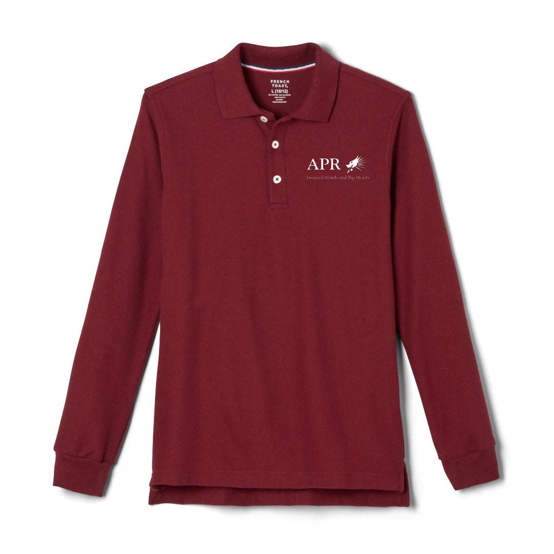 Academy of Pacific Rim - Co-Ed Adult Long Sleeve Polo