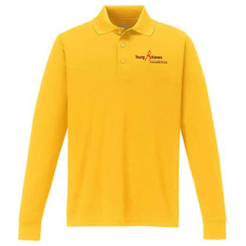 Young Achievers - Long Sleeve Polo - Kids
