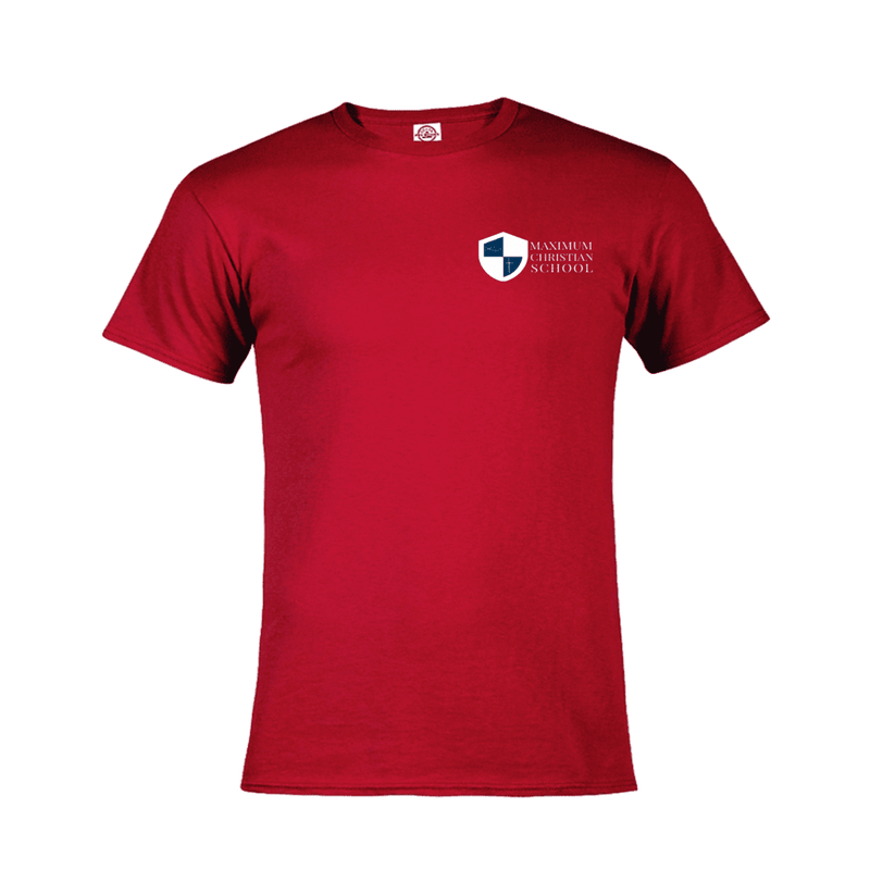 Maximum Christian School - Short Sleeve Gym T-Shirt - Adult