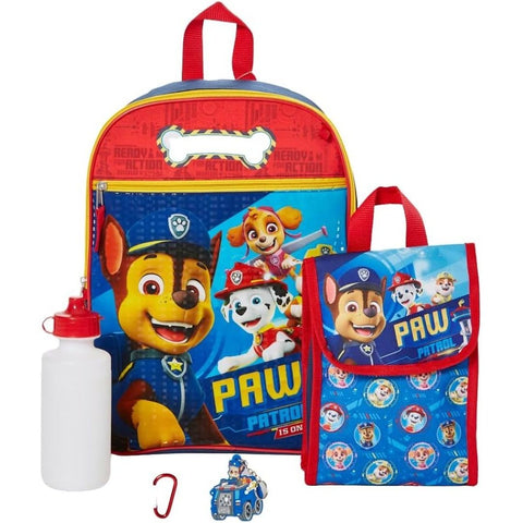 Paw Patrol 5 pc Large Backpack